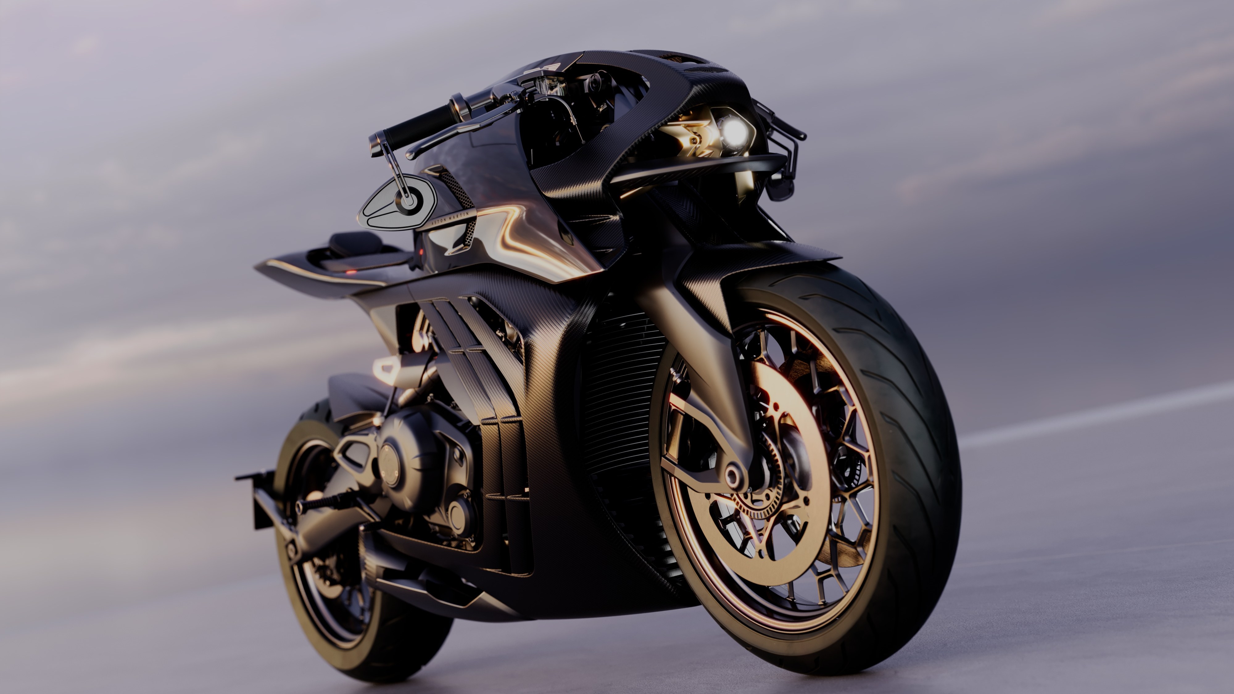 Aston Martin Brough Superior AMB 002 Roadster front three-quarter view