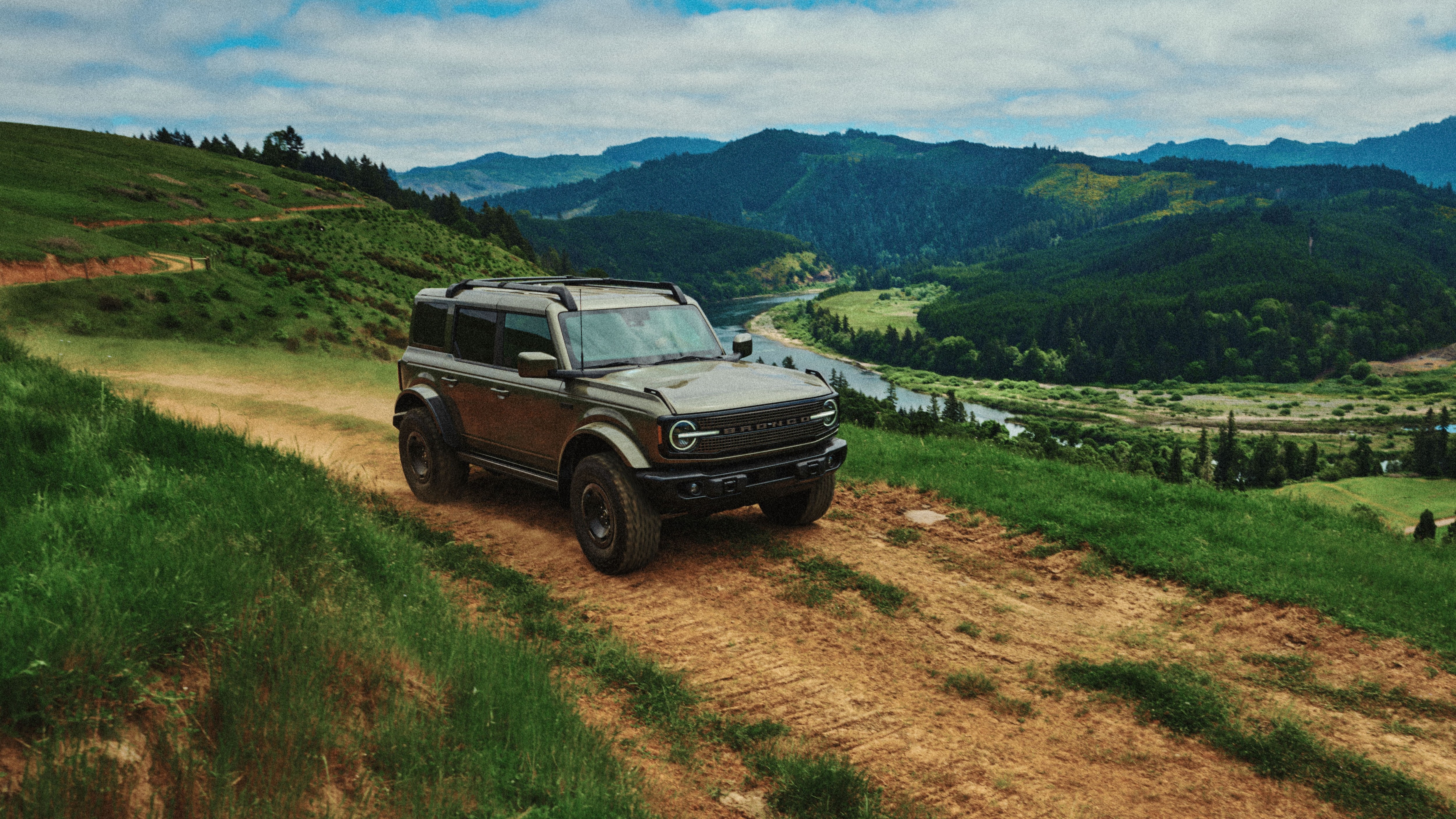 2027 Ford Bronco Filson premium off-road SUV in the field