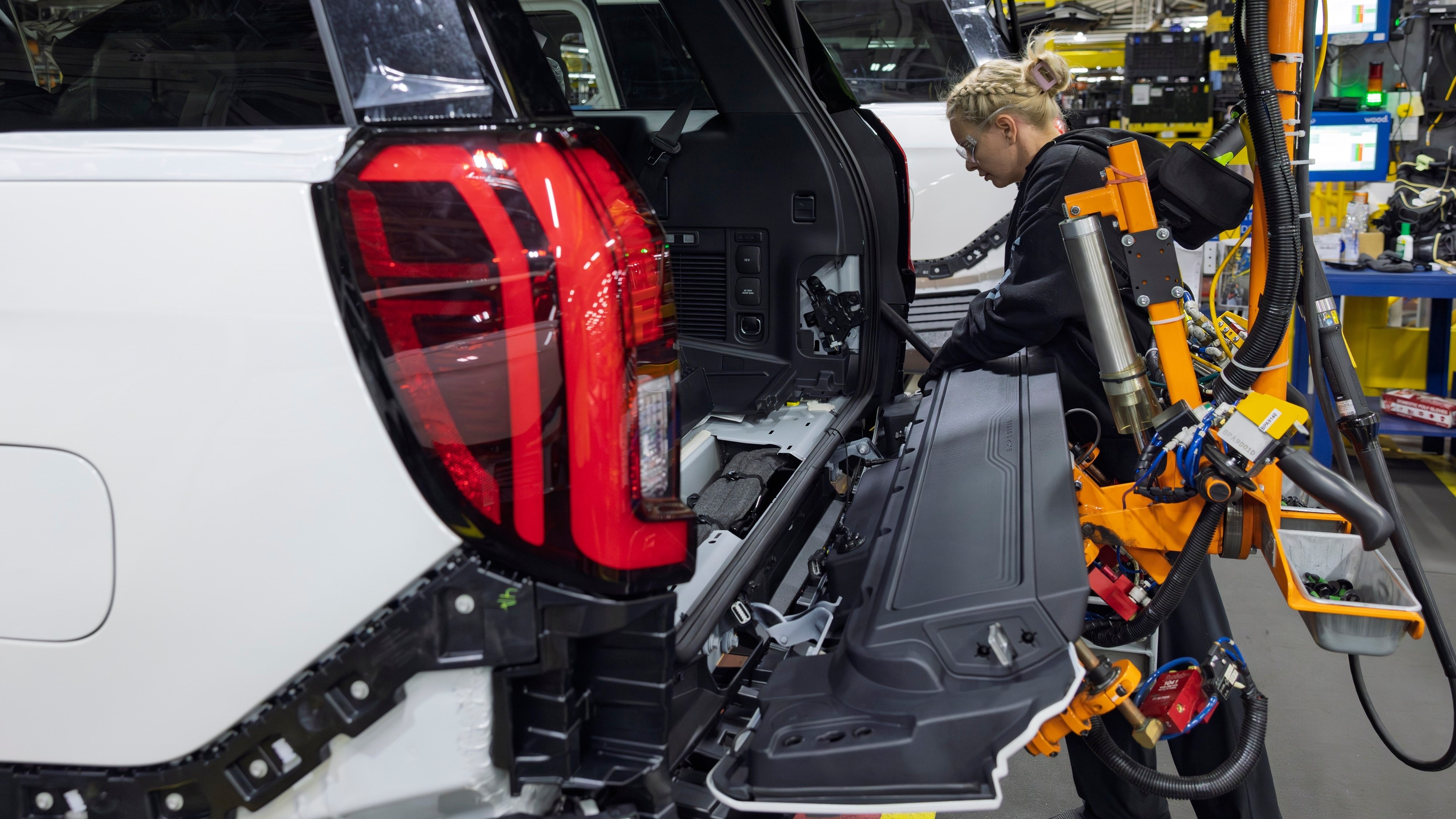 Ford Expedition on the assembly line at Kentucky Truck Plant in Louisville