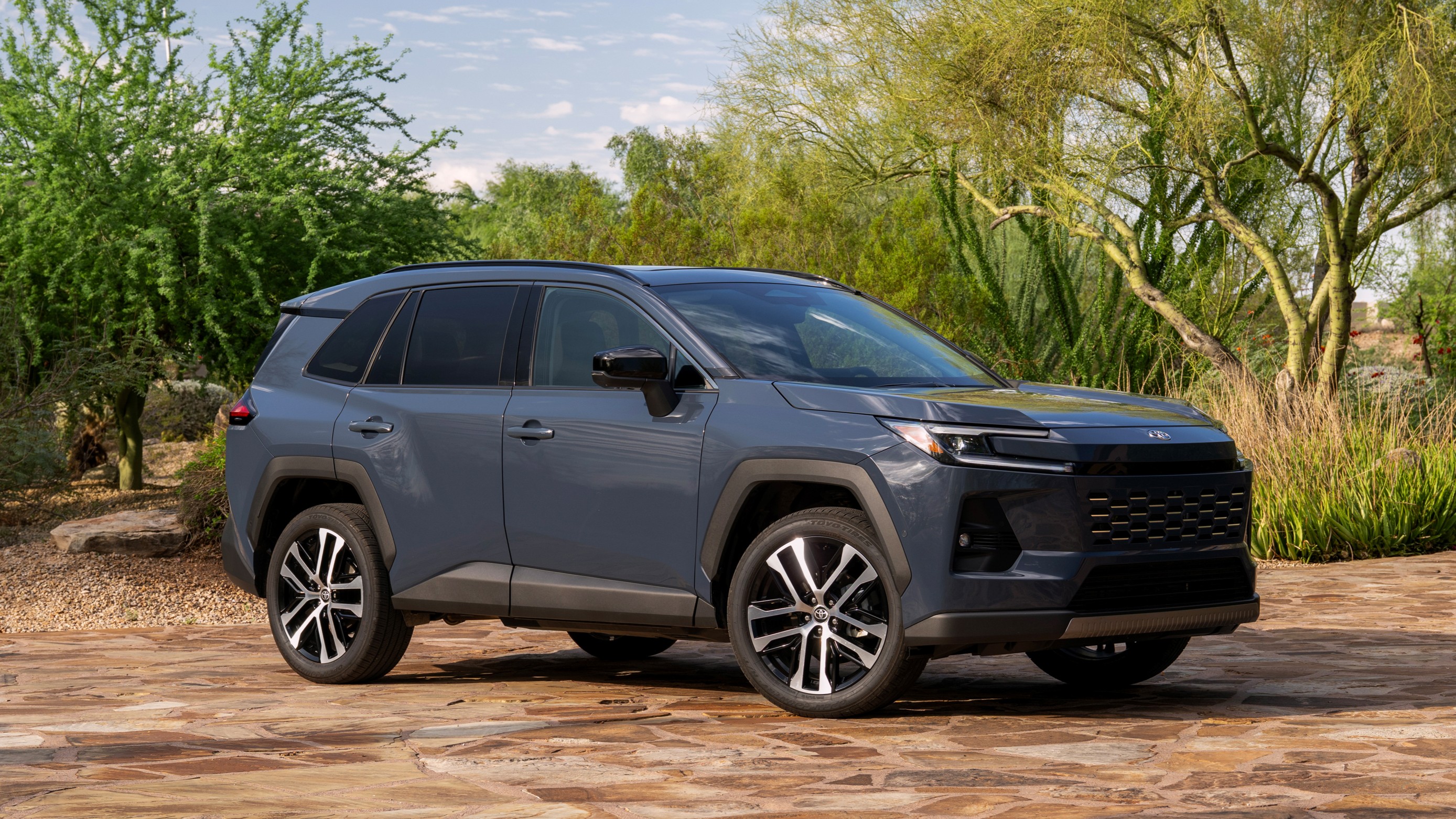 2026 Toyota RAV4 Hybrid Limited in Storm Cloud gray