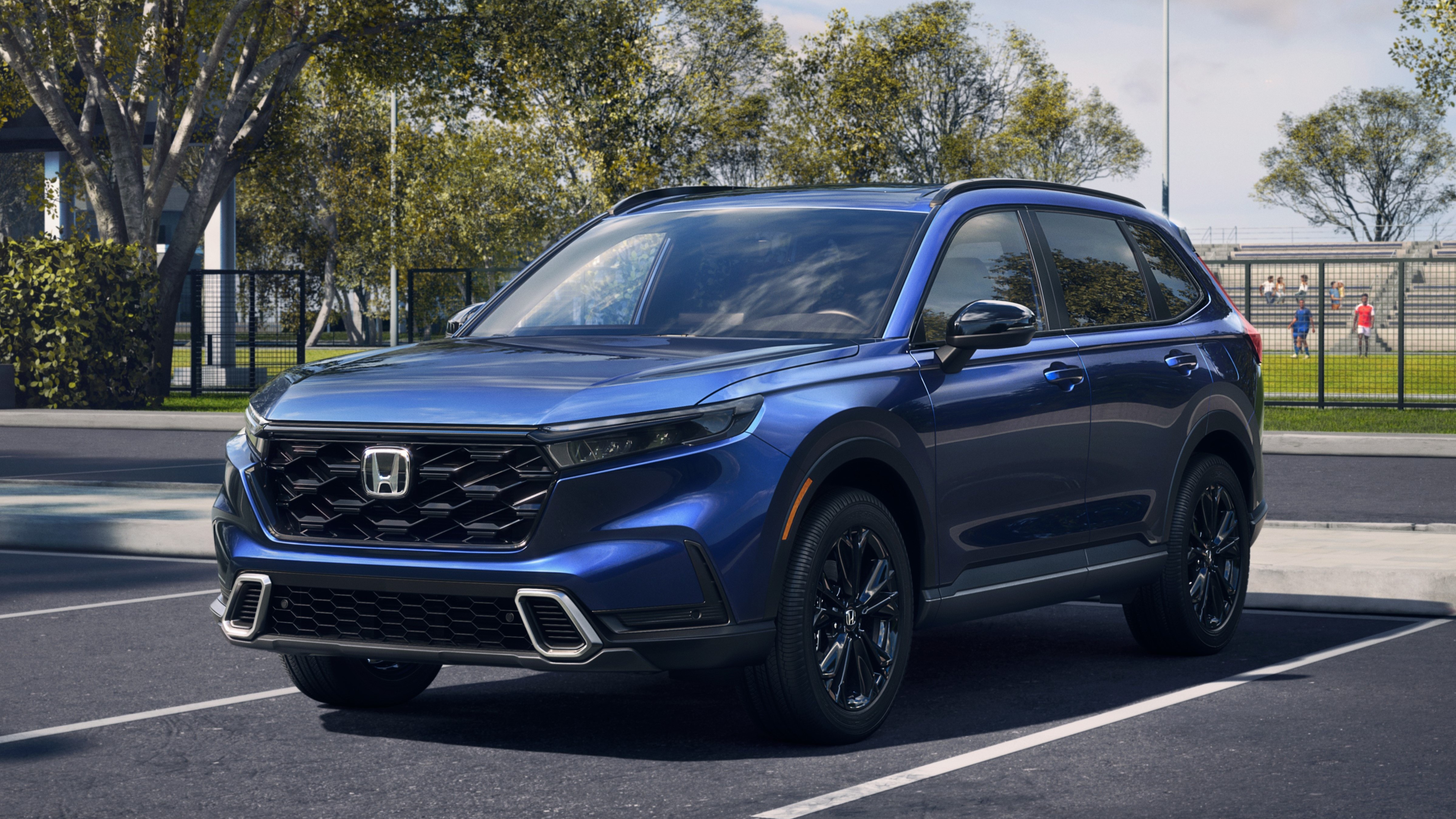 2026 Honda CR-V Sport Touring Hybrid, current model shown