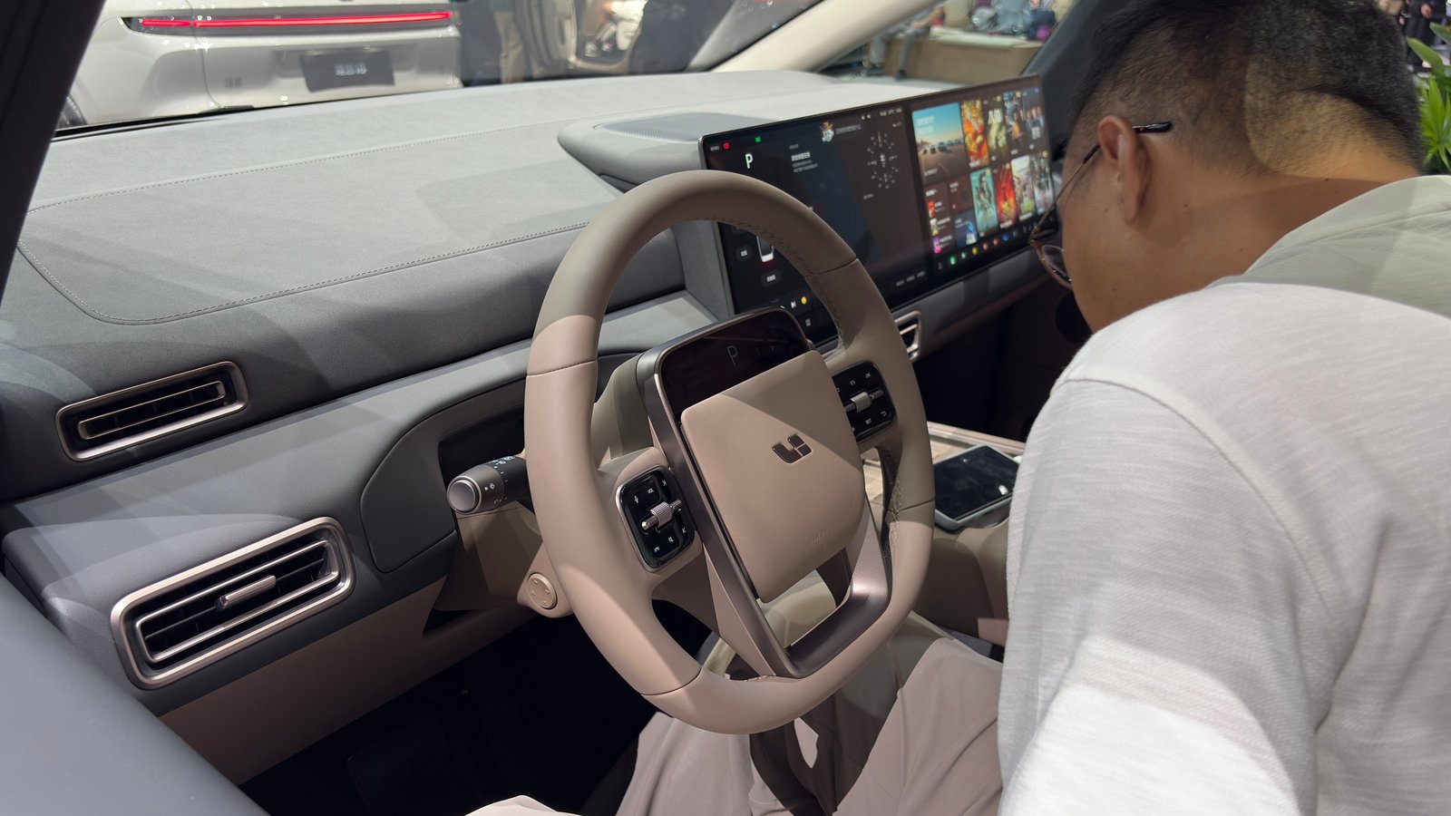 Li Auto MEGA interior at Chengdu Motor Show 2026