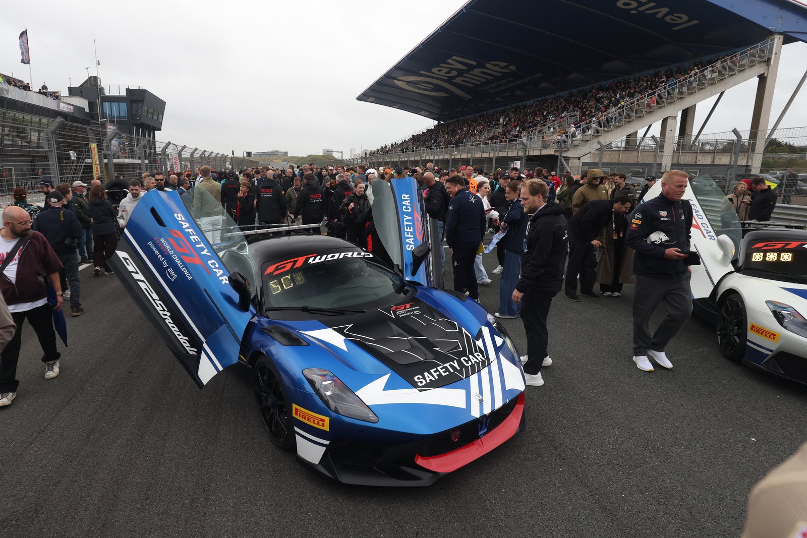 Maserati GT2 Stradale safety car of GT World Challenge Europe
