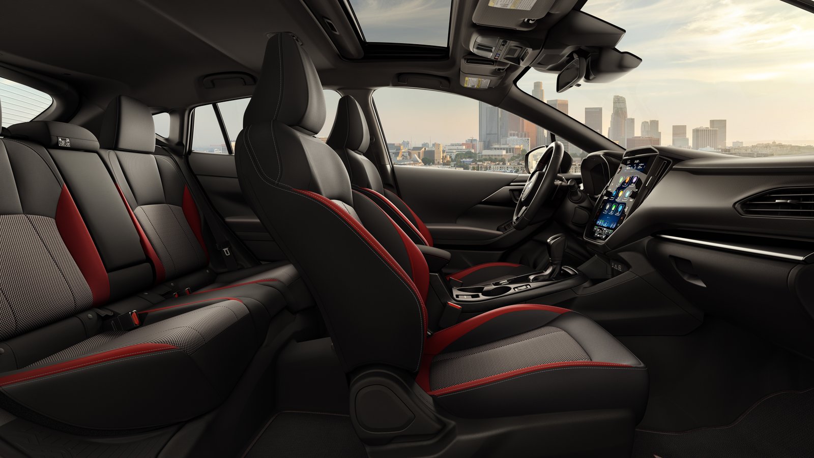 2027 Subaru Impreza interior and dashboard