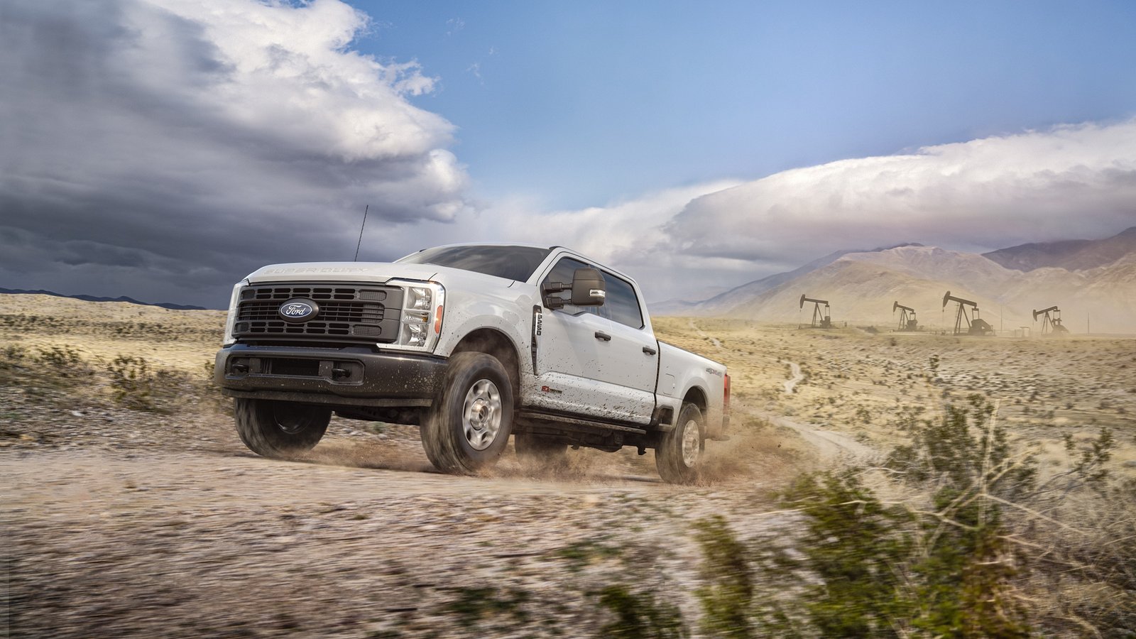 2027 Ford F-250 XL with 35-inch off-road tire package