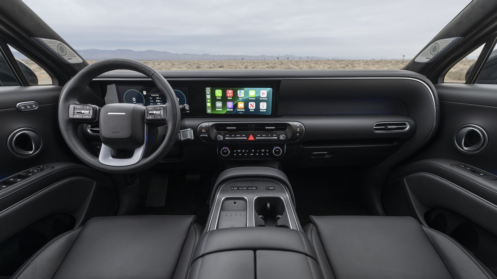 2026 Hyundai Palisade Hybrid dashboard and center console