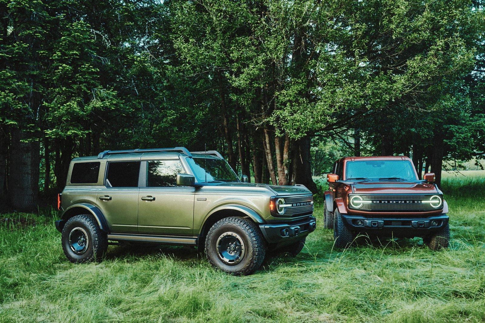 2027 Ford Bronco Filson lineup