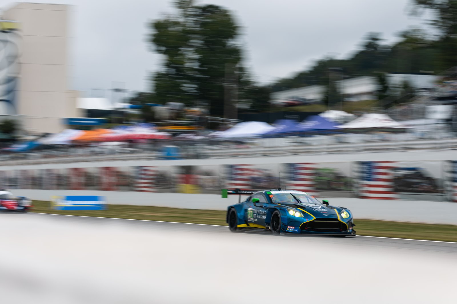 Heart of Racing Aston Martin Vantage GT3 at Road Atlanta