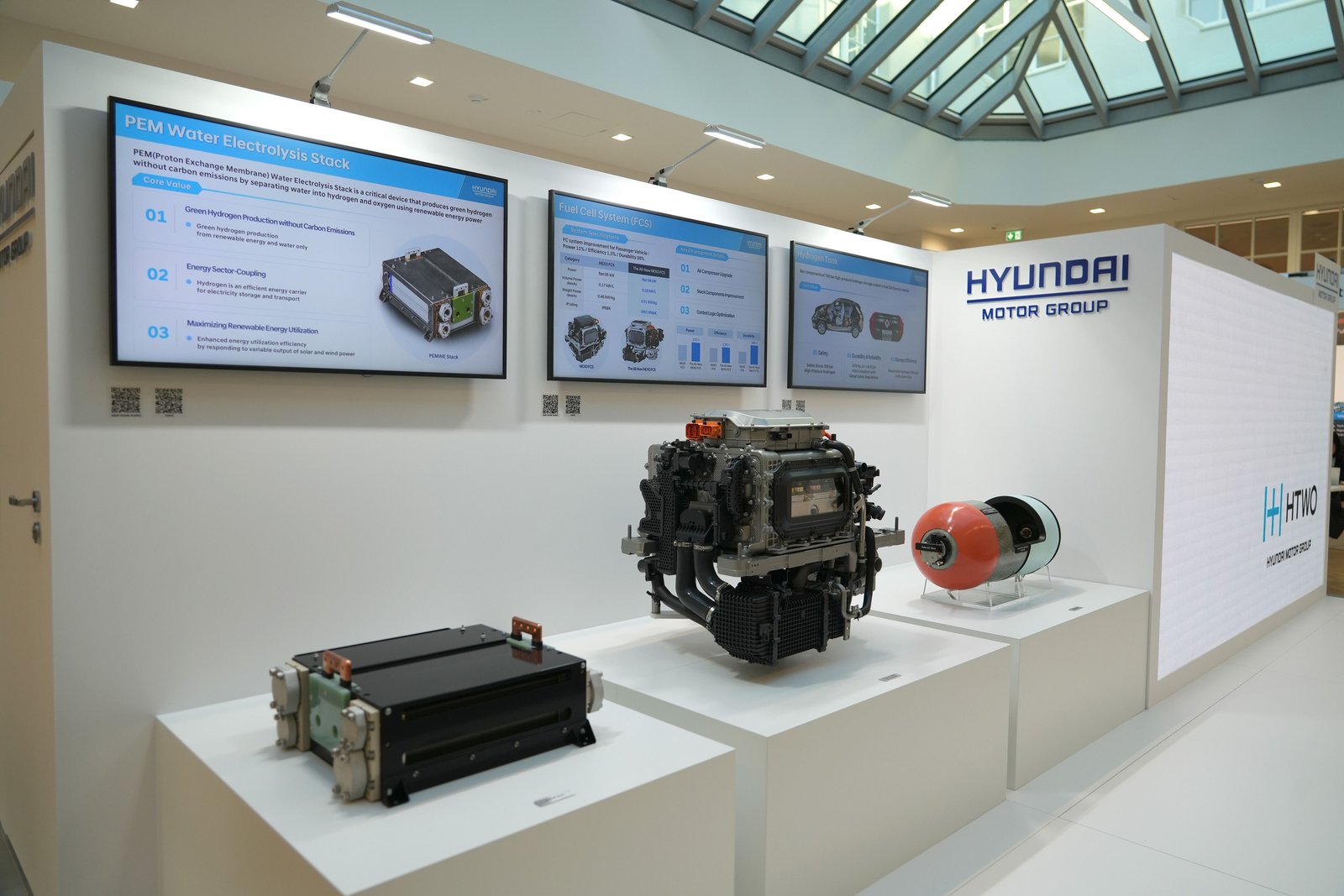 Hyundai Motor Group booth at the Aachen Colloquium 2026 exhibition