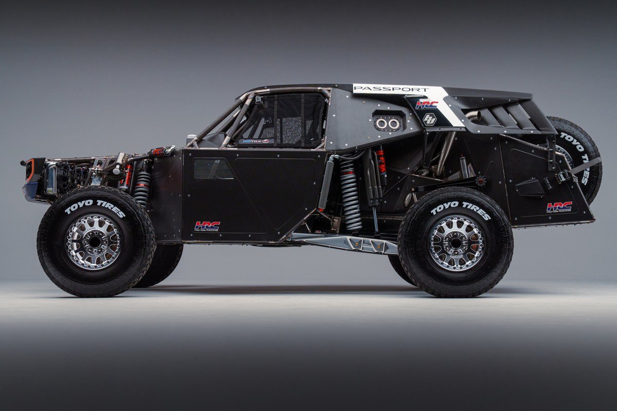 Side profile of the Passport Baja Spec without livery