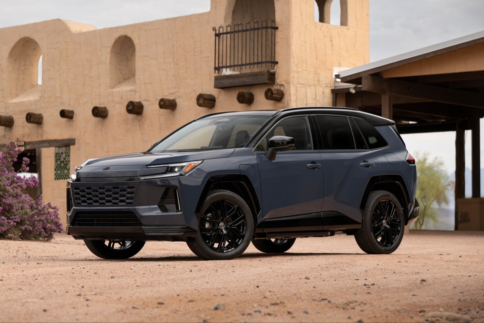 2026 Toyota RAV4 Plug-in Hybrid XSE in Storm Cloud two-tone